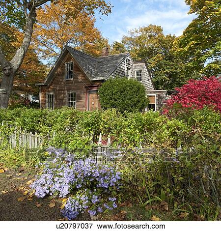House in The Hamptons View Large Photo Image Stock Photo - House in The Hamptons. Fotosearch