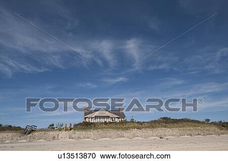 House on the Hampton seashore View Large Photo Image Stock Image - House on the Hampton seashore. Fotosearch