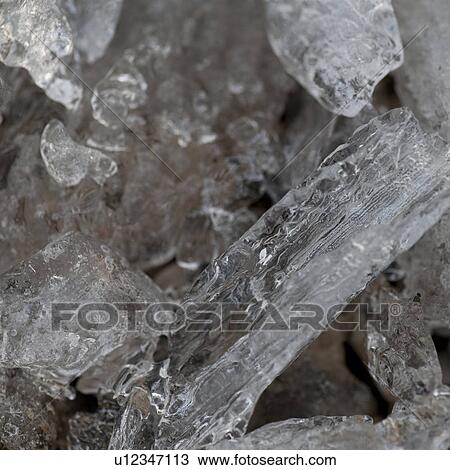 Stock Image - Ice formation on Lake Winnipeg at Gimli, Manitoba, Canada. Fotosearch