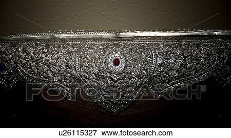 Jeweled detailing in Bali View Large Photo Image Stock Photo - Jeweled detailing in Bali. Fotosearch