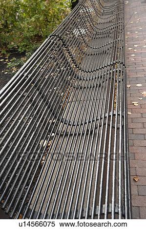 Metal benches in Boston, Massachusetts, USA View Large Photo Image Stock Photography - Metal benches in Boston, Massachusetts, USA. Fotosearch