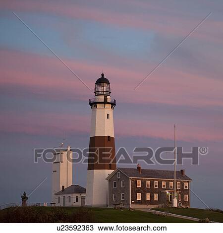 Montauk Point Light House in the Hamptons View Large Photo Image Stock Image - Montauk Point Light House in the Hamptons. Fotosearch