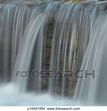 Picture - Mountain Pine Ridge Reserve, Waterfall. Fotosearch