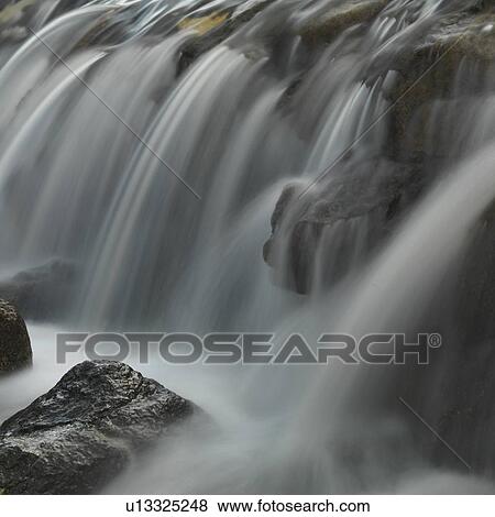 Stock Photo - Mountain Pine Ridge Reserve, Waterfall. Fotosearch