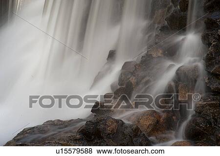 Stock Photo - Mountain Pine Ridge Reserve, Waterfall. Fotosearch