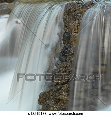 Stock Photo - Mountain Pine Ridge Reserve, Waterfall. Fotosearch