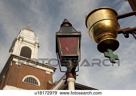 Old North Church in Boston, Massachusetts, USA View Large Photo Image Stock Photo - Old North Church in Boston, Massachusetts, USA. Fotosearch
