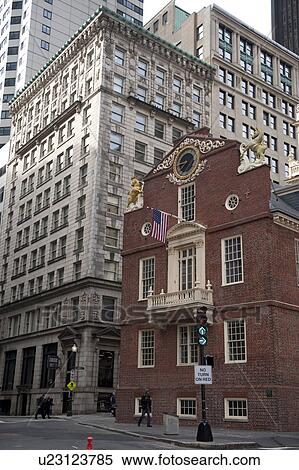 Stock Photography - Old State House in Boston, Massachusetts, USA. Fotosearch