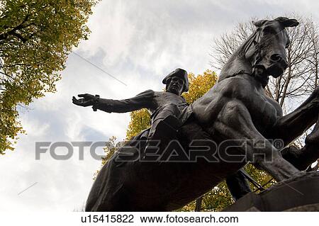 Paul Revere Statue in Boston, Massachusetts, USA View Large Photo Image Stock Image - Paul Revere Statue in Boston, Massachusetts, USA. Fotosearch