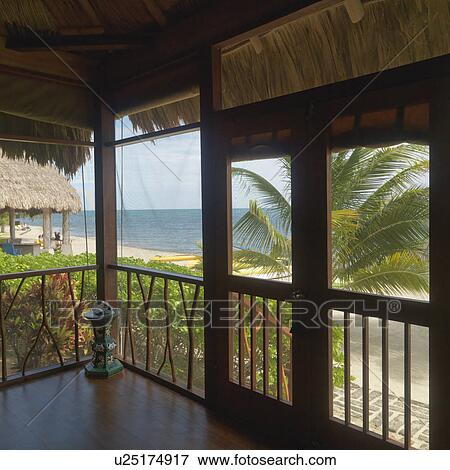 Stock Photo - Placencia, Beach. Fotosearch