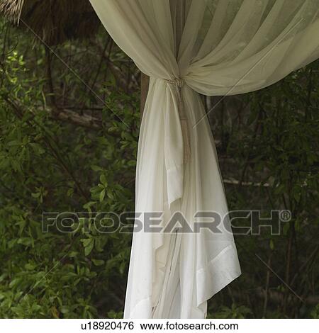 Stock Photograph - Placencia, Curtain. Fotosearch