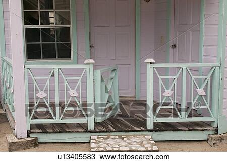 Placencia, Porch View Large Photo Image Stock Image - Placencia, Porch. Fotosearch