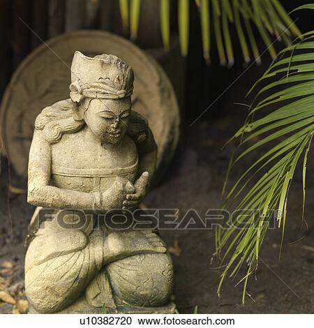 Stock Image - Placencia, Statue. Fotosearch