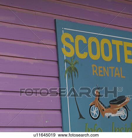 Stock Photo - Placencia, Wall. Fotosearch