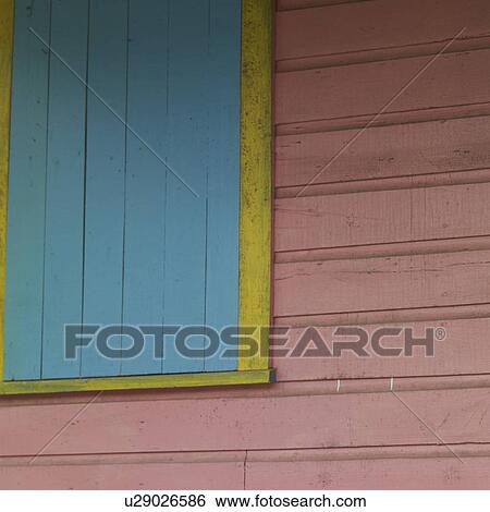 Stock Photograph - Placencia, Wall. Fotosearch