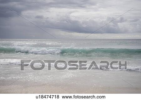Seascape along coast in Bali View Large Photo Image Stock Photo - Seascape along coast in Bali. Fotosearch