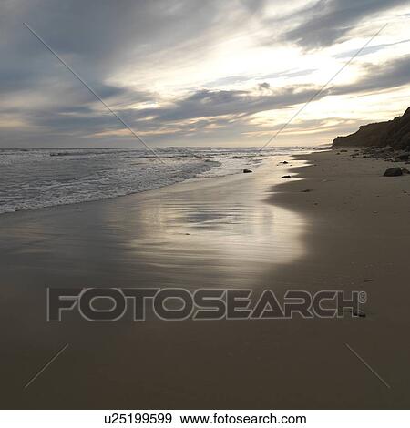 Seascape along shoreline at The Hamptons, New York View Large Photo Image Stock Photo - Seascape along shoreline at The Hamptons, New York. Fotosearch