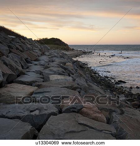 Seashore along the Hamptons coastline View Large Photo Image Stock Photo - Seashore along the Hamptons coastline. Fotosearch