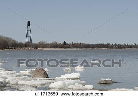 Shoreline at Winnipeg Beach, Manitoba, Canada View Large Photo Image Stock Photo - Shoreline at Winnipeg Beach, Manitoba, Canada. Fotosearch