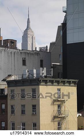 Picture - Skyline of Manhattan, New York City, U. S. A.. Fotosearch