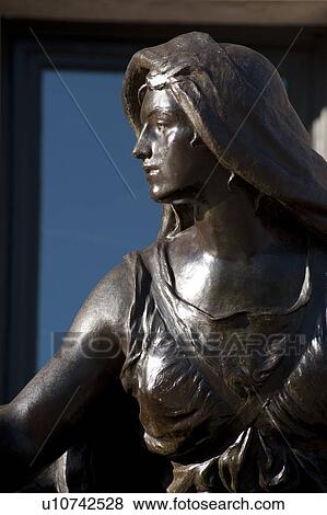 Stock Photo - Statue in Boston, Massachusetts, USA. Fotosearch