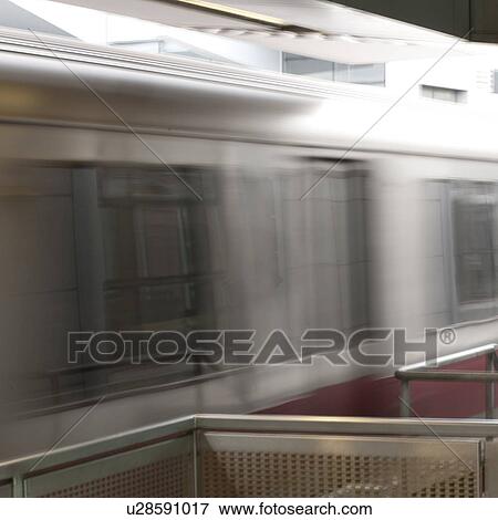 Subway train in Boston, Massachusetts, USA View Large Photo Image Stock Photo - Subway train in Boston, Massachusetts, USA. Fotosearch