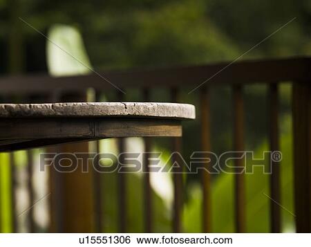 Table on balcony in Bali View Large Photo Image Stock Photograph - Table on balcony in Bali. Fotosearch