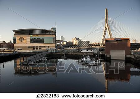 Stock Image - TD Garden building in Boston, Massachusetts, USA. Fotosearch