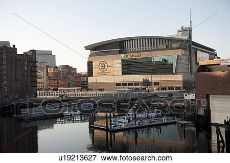 Stock Photo - TD Garden building in Boston Massaschusetts, USA. Fotosearch