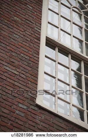 Stock Photograph - Wall of the Old South Meeting House in Boston, Massachusetts, USA. Fotosearch