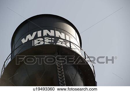 Water tower in Winnipeg Beach, Manitoba Canada View Large Photo Image Stock Image - Water tower in Winnipeg Beach, Manitoba Canada. Fotosearch