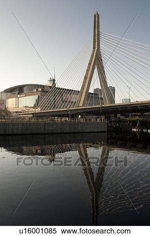 Zakim Bunker Hill Bridge in Boston, Massachusetts, USA View Large Photo Image Stock Photography - Zakim Bunker Hill Bridge in Boston, Massachusetts, USA. Fotosearch