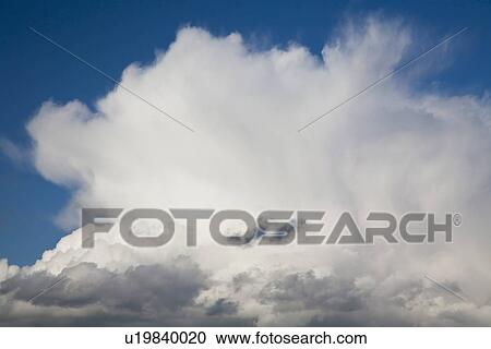 Stock Image - Cloud In The Sky. Fotosearch