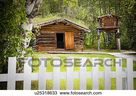 homestead of jack london; dawson city, yukon territory, canada View Large Photo Image Stock Image - homestead of jack london; dawson city, yukon territory, canada. Fotosearch