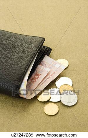 A wallet filled with Chinese Currency View Large Photo Image Stock Photography - A wallet filled with Chinese Currency. Fotosearch