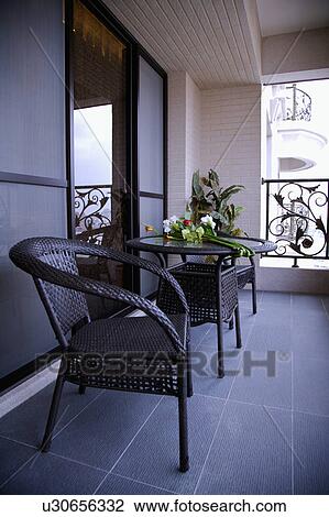Balcony, Interior Design, View Large Photo Image Stock Image - Balcony, Interior Design,. Fotosearch