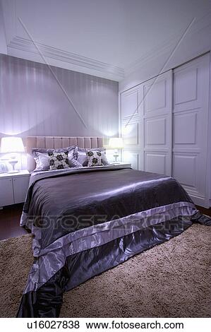 Stock Photo - Bedroom, Interior Design,. Fotosearch