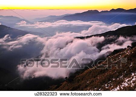 Cloudscape in Mt. Hehuan, Taiwan View Large Photo Image Stock Image - Cloudscape in Mt. Hehuan, Taiwan. Fotosearch