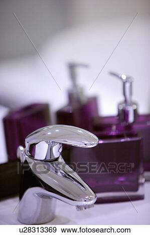 Stock Photo - Faucet, Interior Design,. Fotosearch