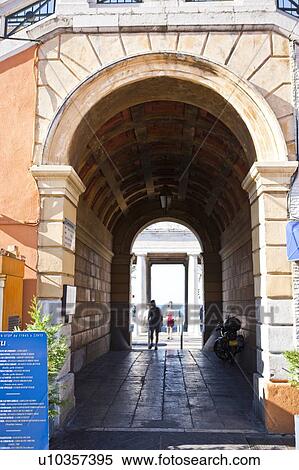 France, Nice, Archway View Large Photo Image Stock Photography - France, Nice, Archway. Fotosearch