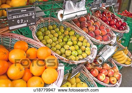 Fruit in the market of Provence, France View Large Photo Image Stock Photo - Fruit in the market of Provence, France. Fotosearch