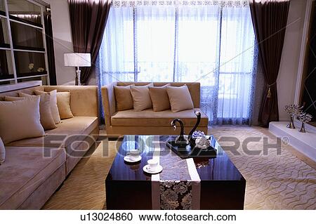 Living Room, Interior Design, View Large Photo Image Stock Image - Living Room, Interior Design,. Fotosearch