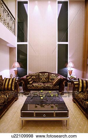 Stock Photo - Living Room, Interior Design,. Fotosearch