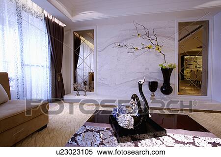 Stock Photography - Living Room, Interior Design,. Fotosearch