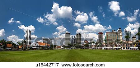 Stock Photo - Malaysia, Kuala Lumpur, Merdeka Square. Fotosearch