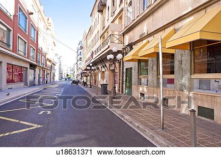 Street in Nice View Large Photo Image Stock Image - Street in Nice. Fotosearch