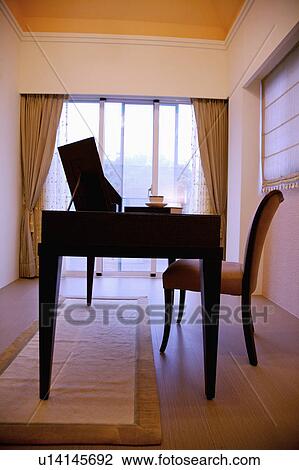 Stock Image - Study, Interior Design,. Fotosearch