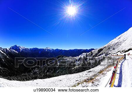 Picture - Taiwan, Mt. Chilai. Fotosearch