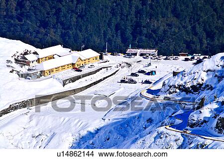 Picture - Taiwan, Mt. Hehuan, Hehuan Villa. Fotosearch