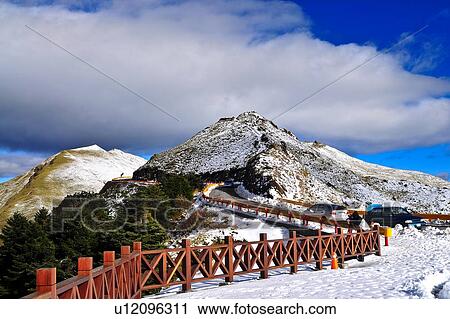 Stock Image - Taiwan, Mt. Hehuan. Fotosearch